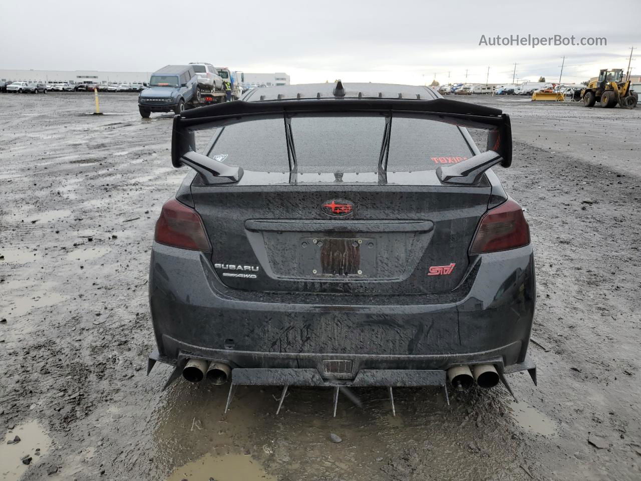 2021 Subaru Wrx Sti Black vin: JF1VA2E67M9815265