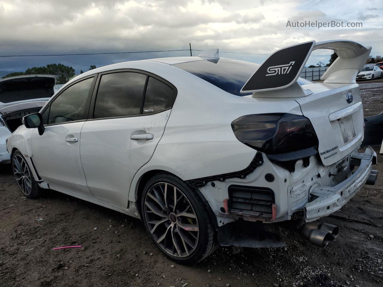 2020 Subaru Wrx Sti White vin: JF1VA2E69L9815010