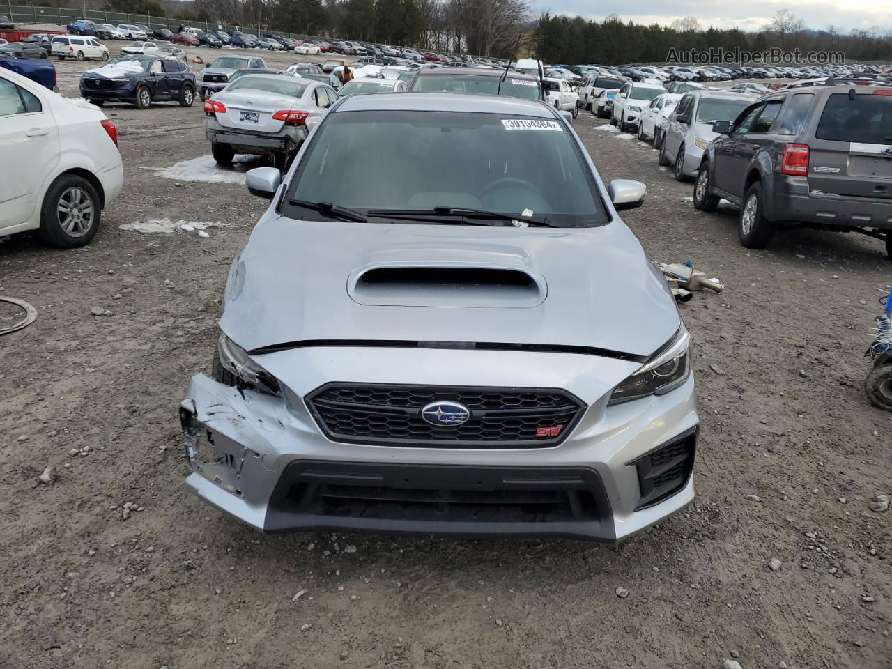 2020 Subaru Wrx Sti Silver vin: JF1VA2E6XL9831393