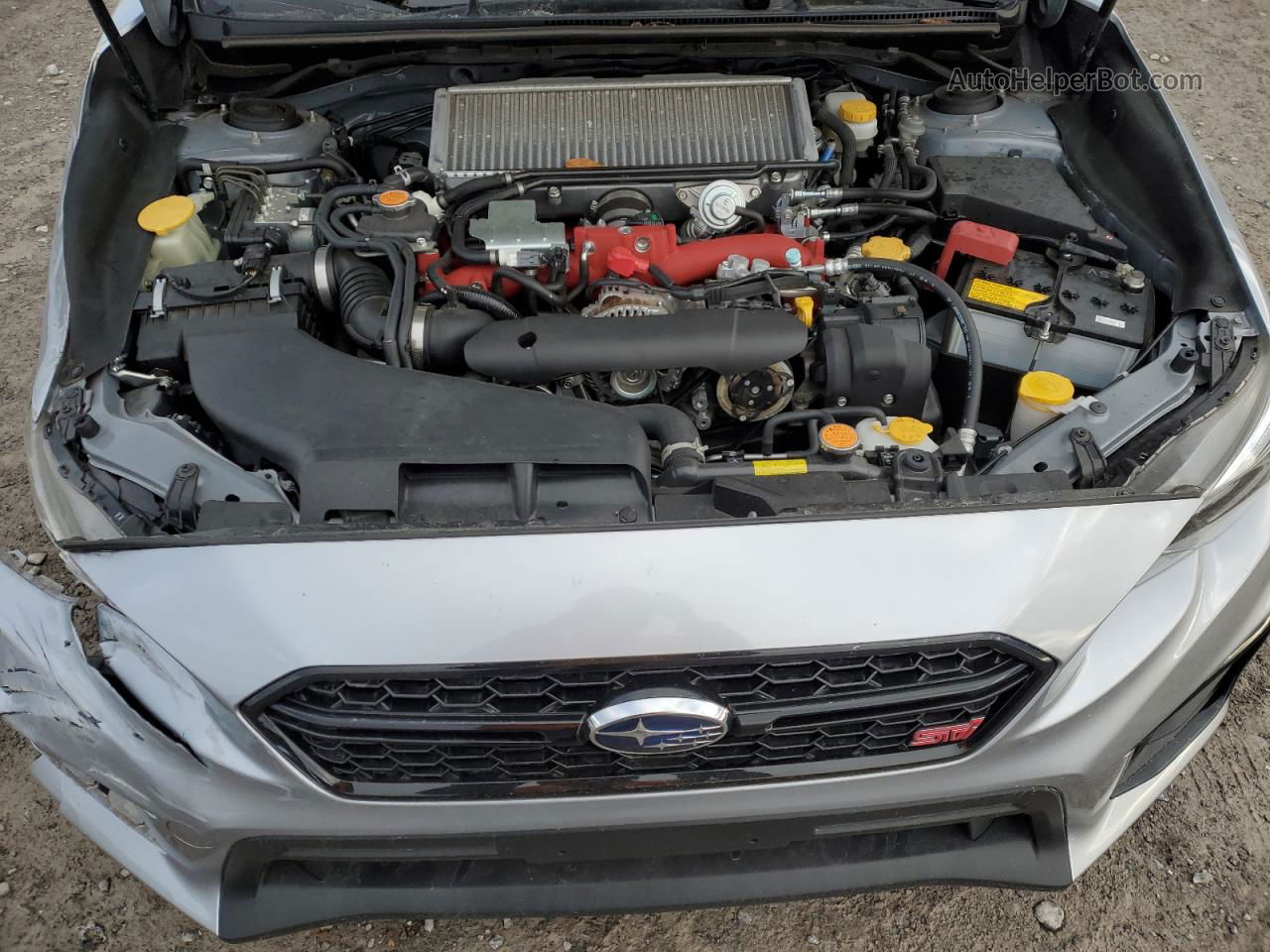 2020 Subaru Wrx Sti Silver vin: JF1VA2E6XL9831393