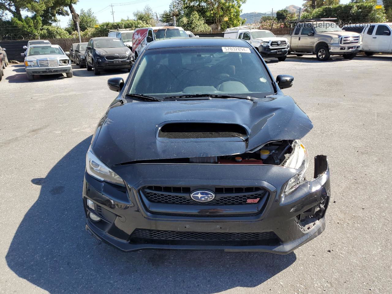 2017 Subaru Wrx Sti Black vin: JF1VA2M60H9807550