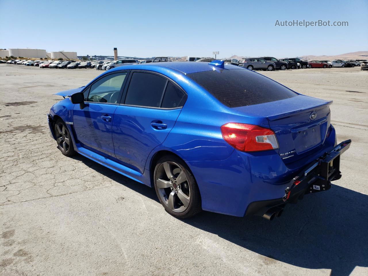 2017 Subaru Wrx Sti Blue vin: JF1VA2M60H9828303