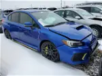 2018 Subaru Wrx Sti Blue vin: JF1VA2M60J9832275