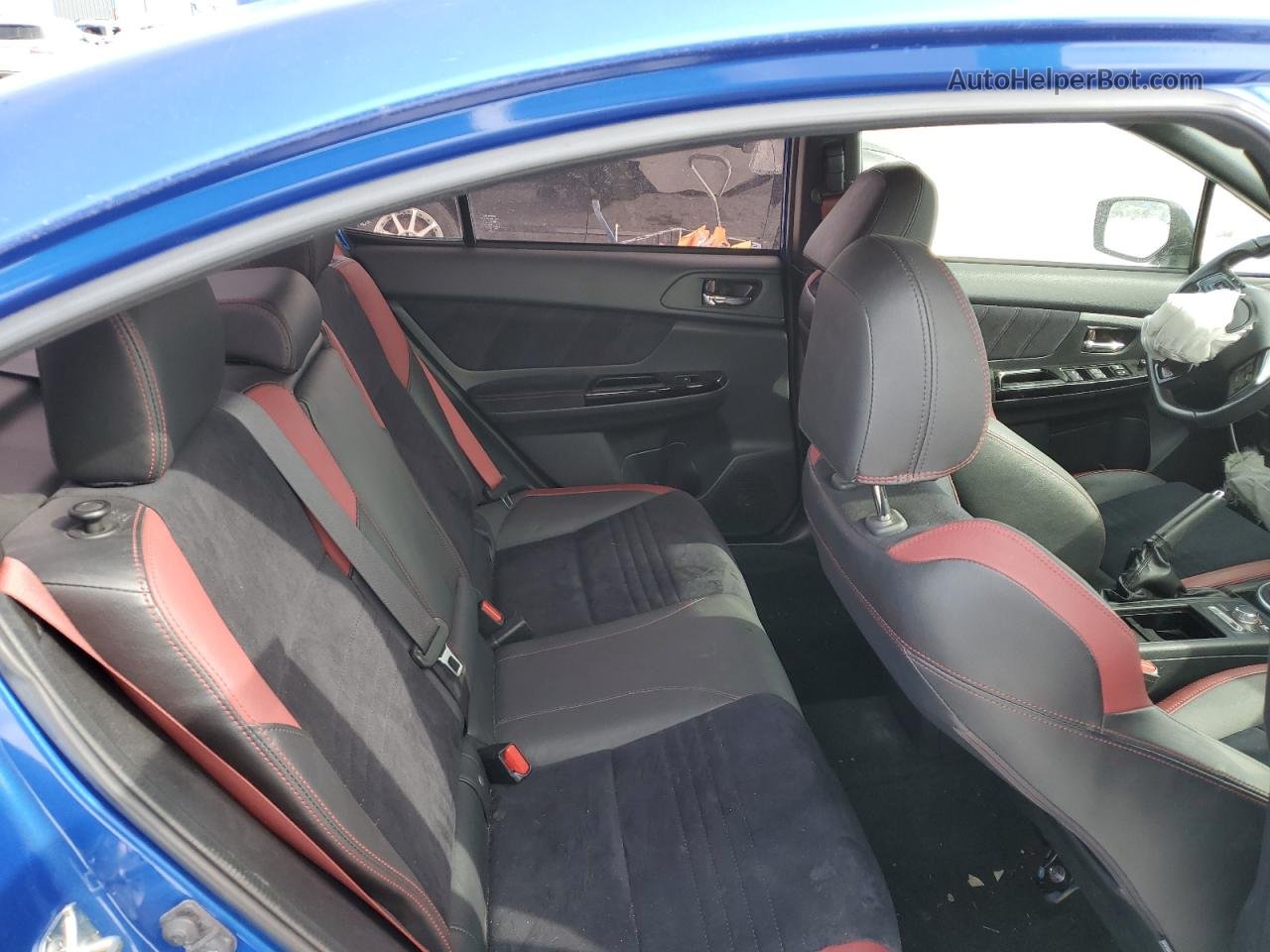 2018 Subaru Wrx Sti Синий vin: JF1VA2M60J9832275