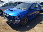 2017 Subaru Wrx Sti Blue vin: JF1VA2M61H9826186