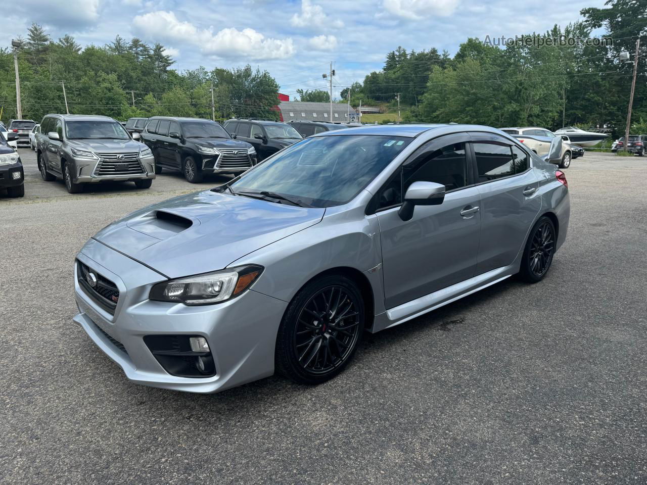 2017 Subaru Wrx Sti Серебряный vin: JF1VA2M62H9808022