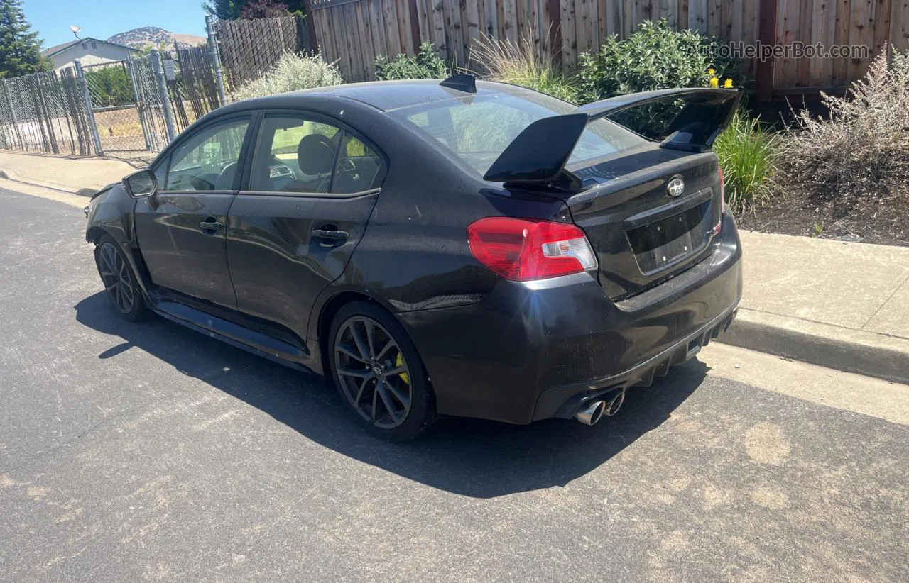 2018 Subaru Wrx Sti Black vin: JF1VA2M63J9812960