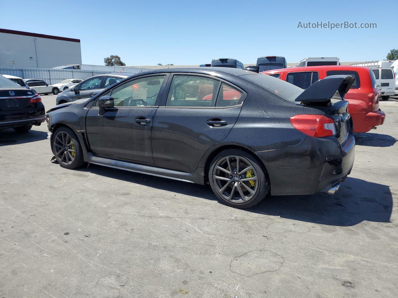 2018 Subaru Wrx Sti Black vin: JF1VA2M63J9812960