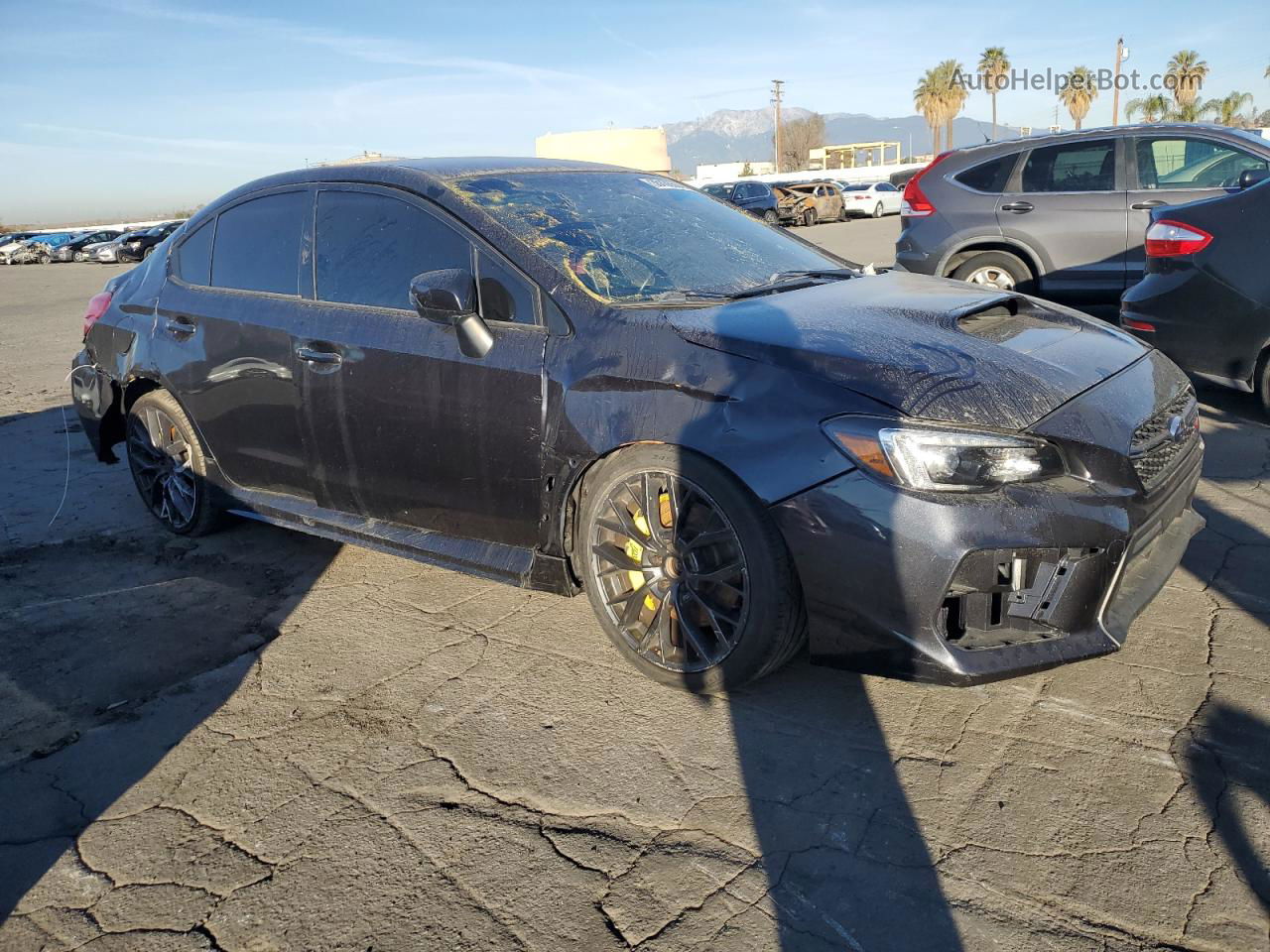 2018 Subaru Wrx Sti Black vin: JF1VA2M63J9819939