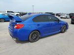 2017 Subaru Wrx Sti Blue vin: JF1VA2M64H9823329