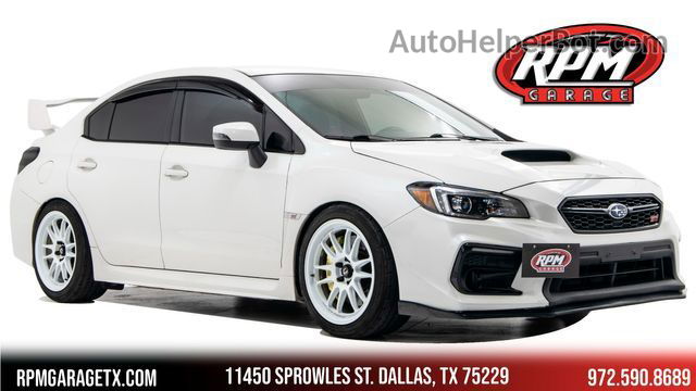 2018 Subaru Wrx Sti White vin: JF1VA2M64J9826933