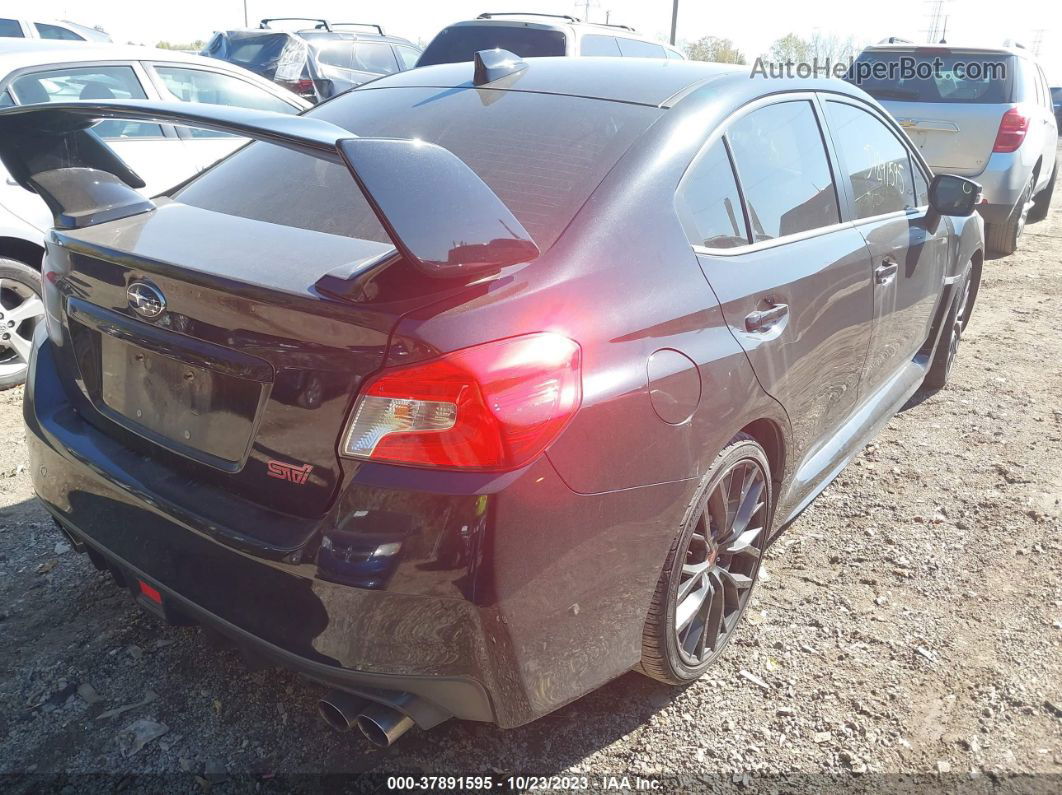 2018 Subaru Wrx Sti Black vin: JF1VA2M66J9812905