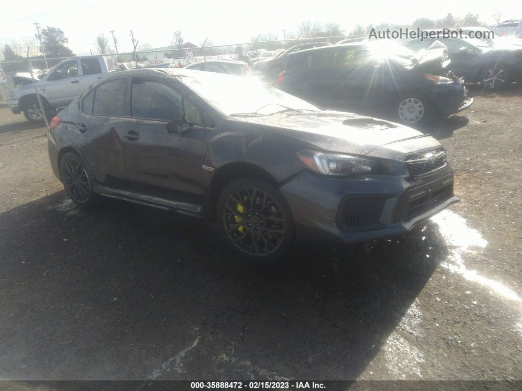 2018 Subaru Wrx Sti Black vin: JF1VA2M67J9825971