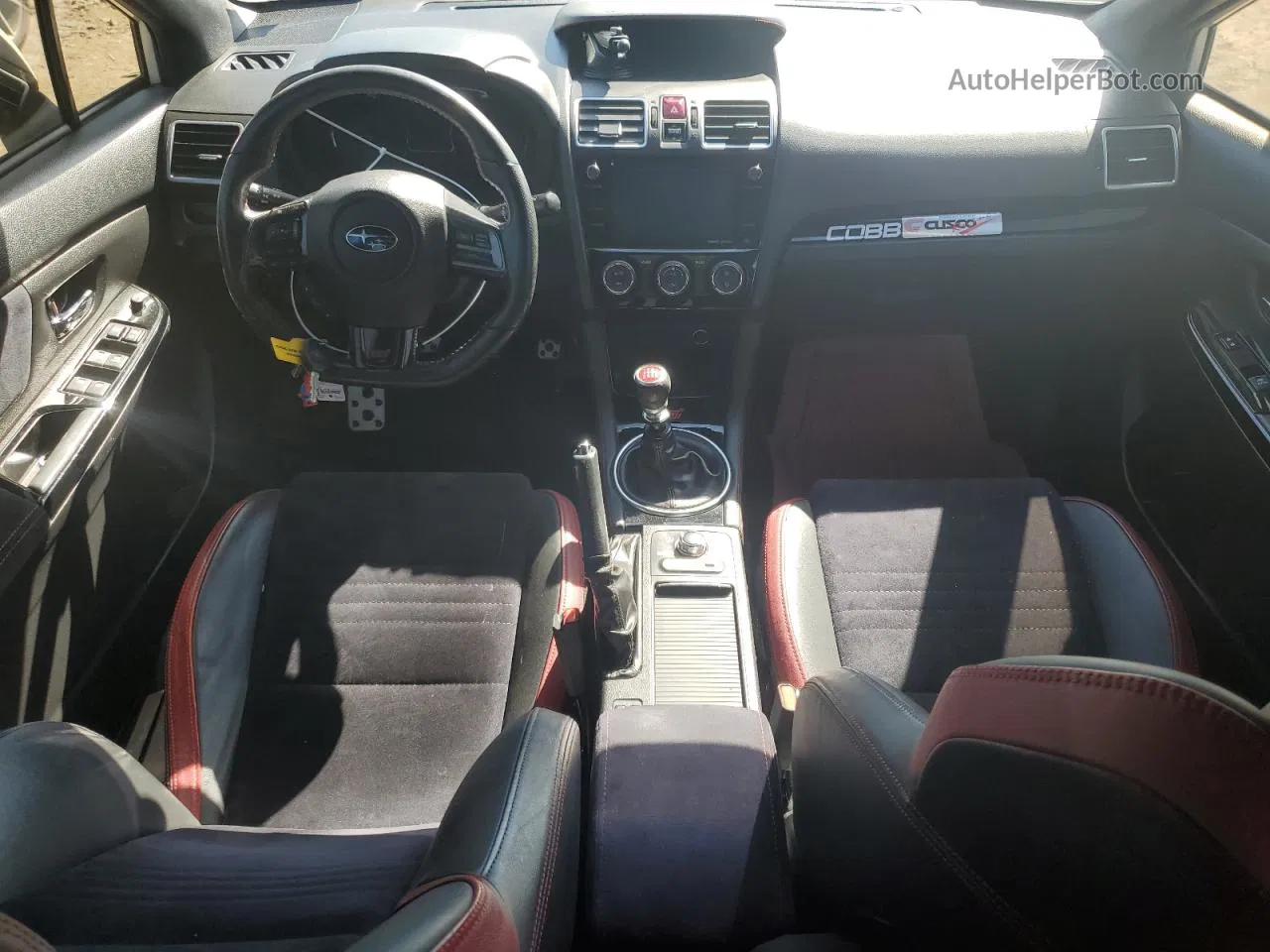 2018 Subaru Wrx Sti Белый vin: JF1VA2M67J9827963