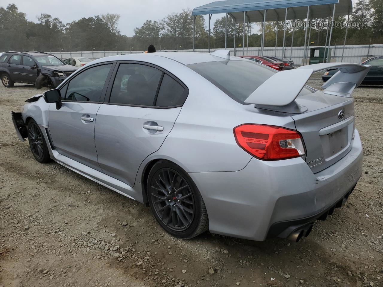 2017 Subaru Wrx Sti Silver vin: JF1VA2M68H9806310