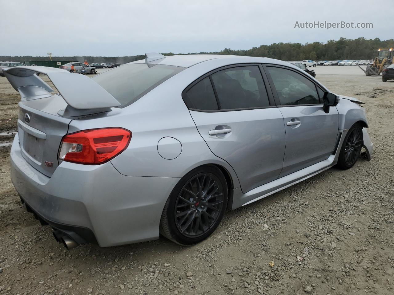 2017 Subaru Wrx Sti Silver vin: JF1VA2M68H9806310