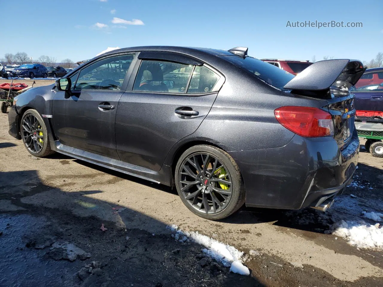 2018 Subaru Wrx Sti Charcoal vin: JF1VA2M68J9824974