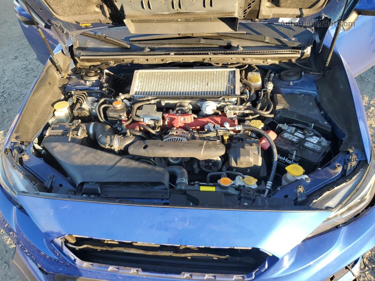 2018 Subaru Wrx Sti Синий vin: JF1VA2M69J9839161