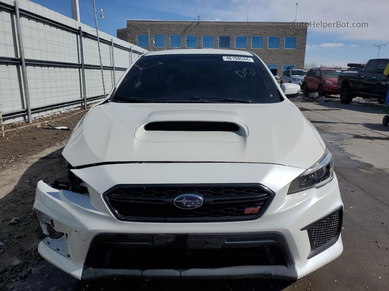 2018 Subaru Wrx Sti Белый vin: JF1VA2N61J9806413