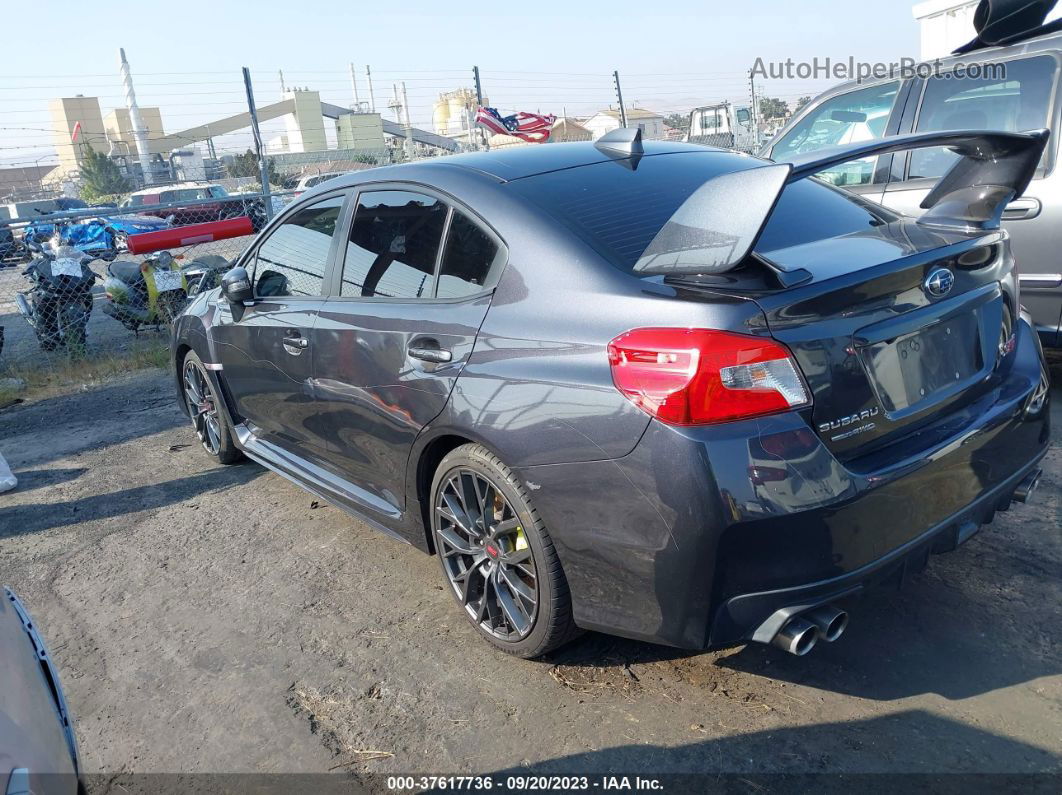 2018 Subaru Wrx Sti Gray vin: JF1VA2N67J9810188