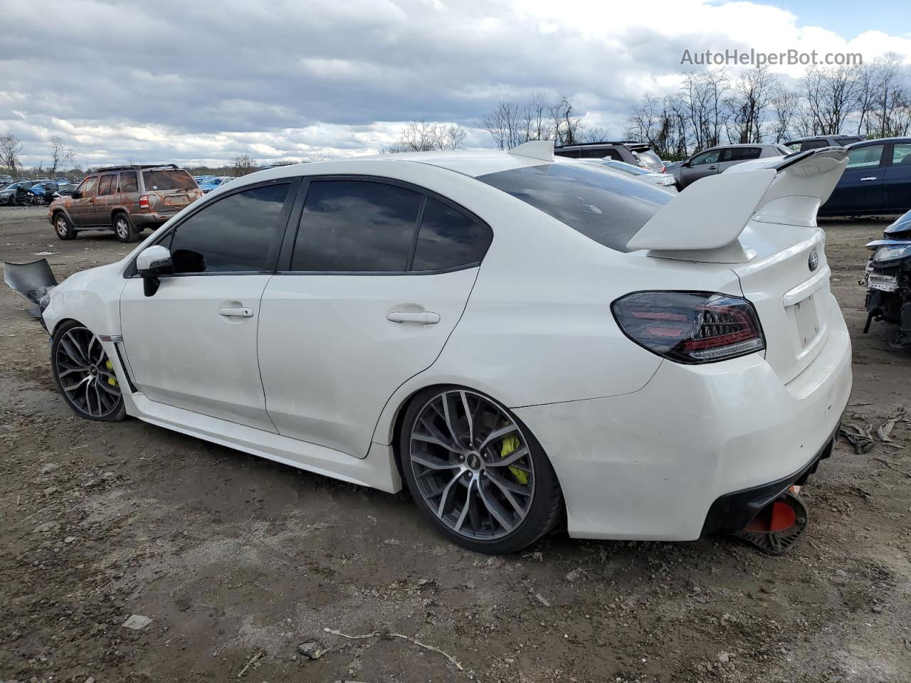 2021 Subaru Wrx Sti Белый vin: JF1VA2S63M9804395