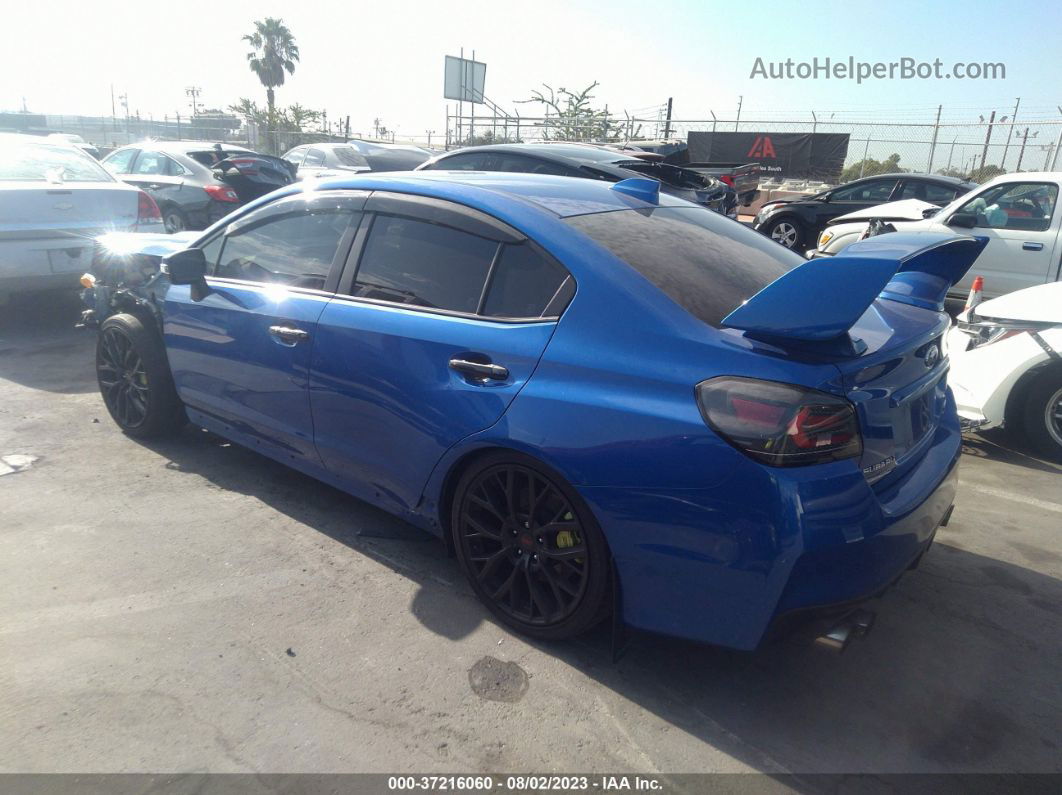 2021 Subaru Wrx Sti Blue vin: JF1VA2S63M9806082