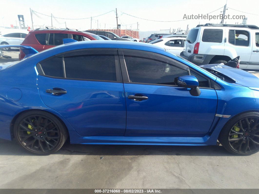 2021 Subaru Wrx Sti Blue vin: JF1VA2S63M9806082