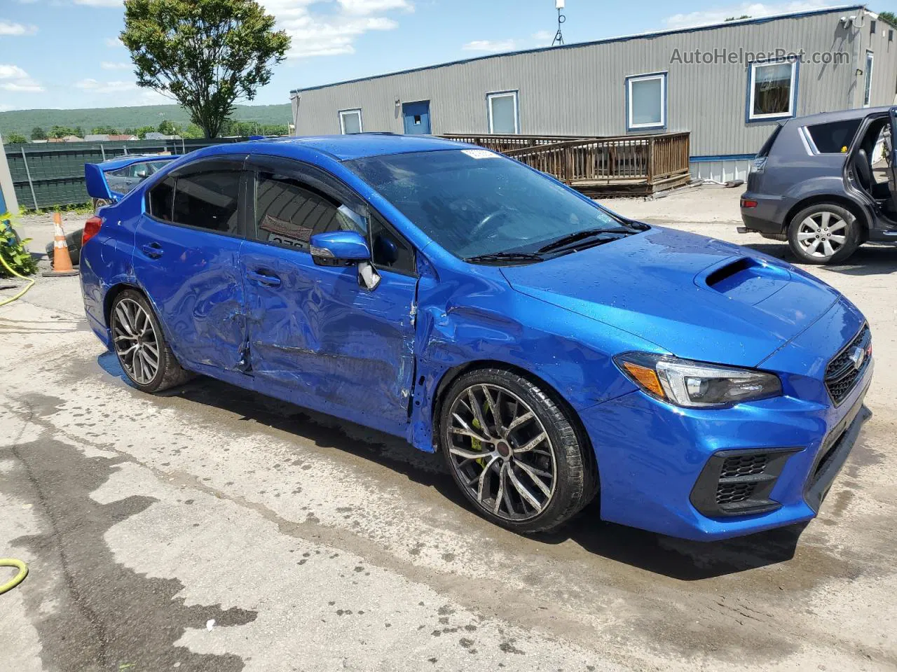 2021 Subaru Wrx Sti Blue vin: JF1VA2S64M9814031