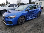 2021 Subaru Wrx Sti Синий vin: JF1VA2S64M9821531