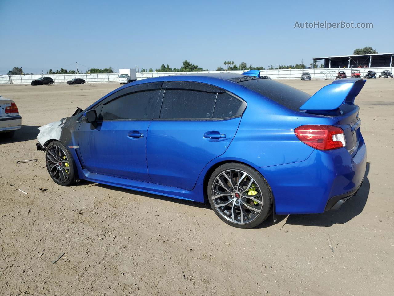 2020 Subaru Wrx Sti Blue vin: JF1VA2S66L9827703