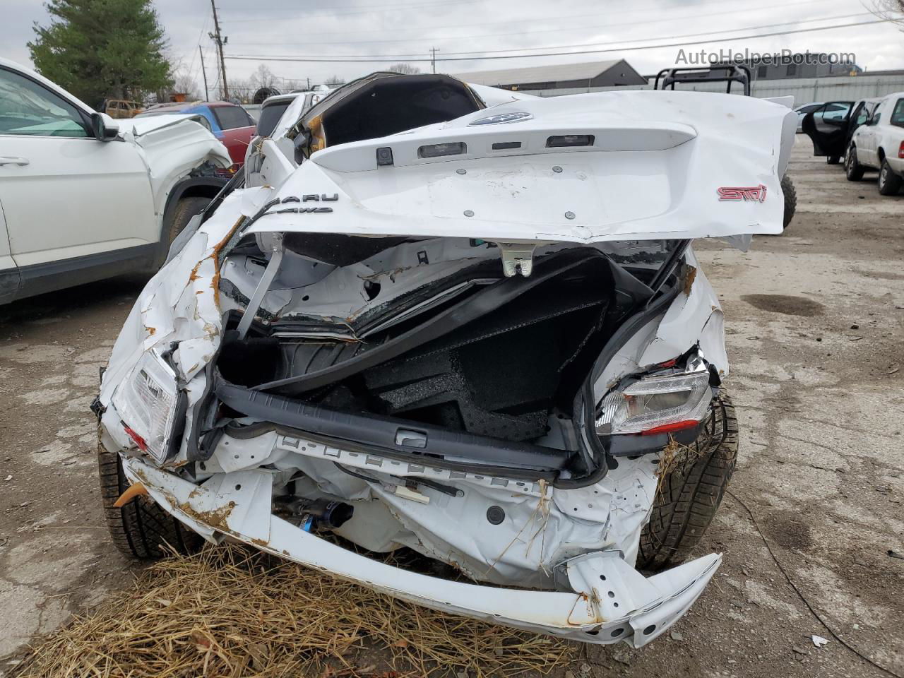 2020 Subaru Wrx Sti White vin: JF1VA2S69L9813570