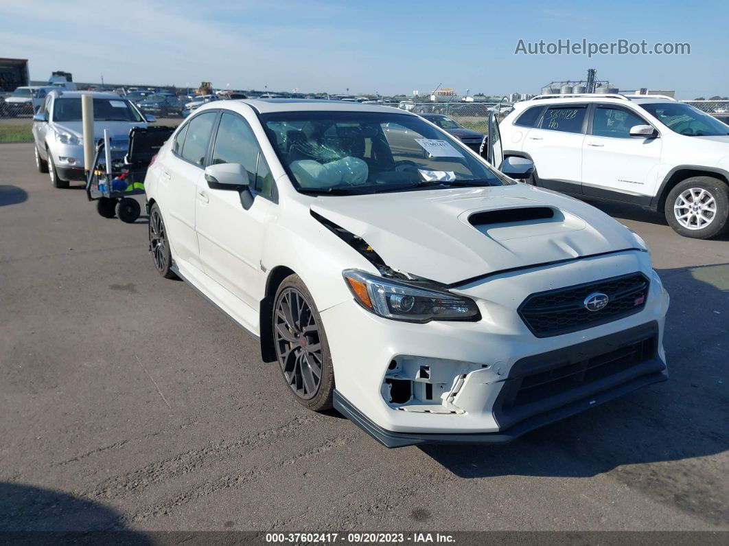 2018 Subaru Wrx Sti Limited White vin: JF1VA2T60J9811623