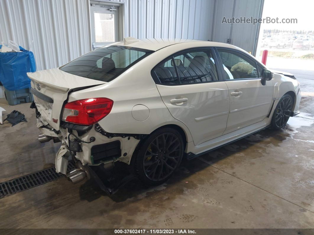 2018 Subaru Wrx Sti Limited White vin: JF1VA2T60J9811623