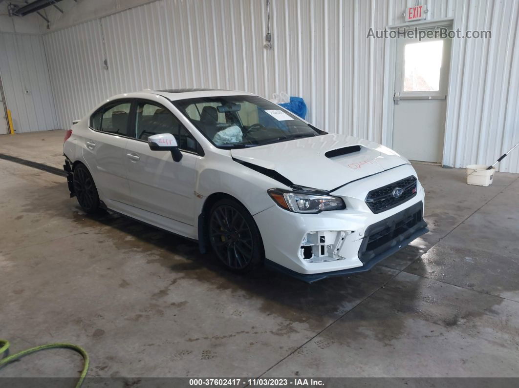 2018 Subaru Wrx Sti Limited White vin: JF1VA2T60J9811623