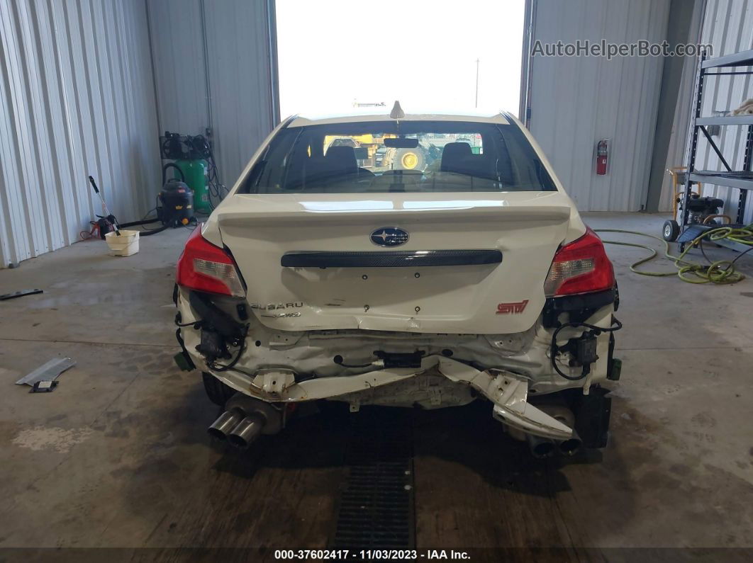 2018 Subaru Wrx Sti Limited White vin: JF1VA2T60J9811623