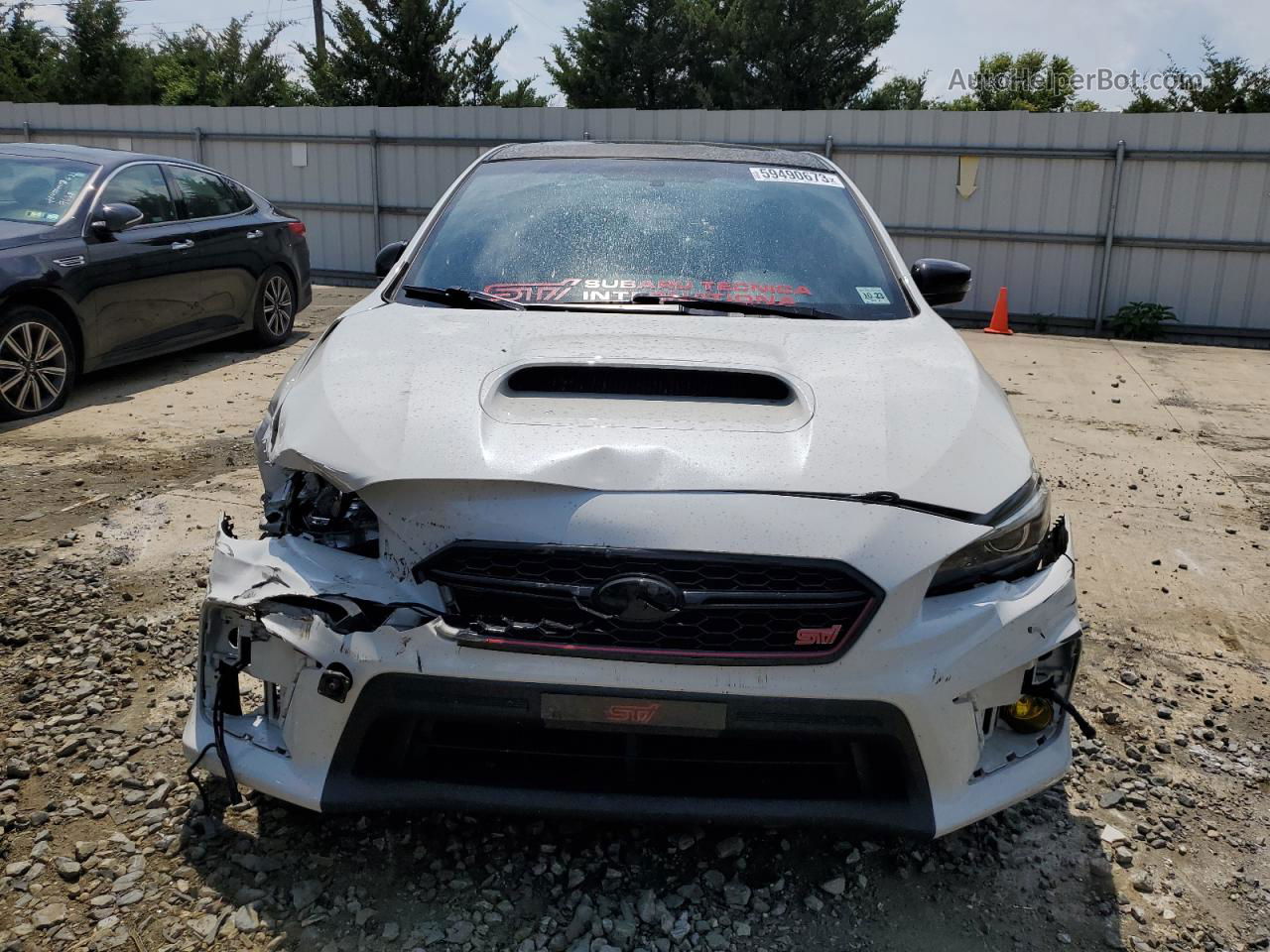 2018 Subaru Wrx Sti Limited White vin: JF1VA2T68J9839590