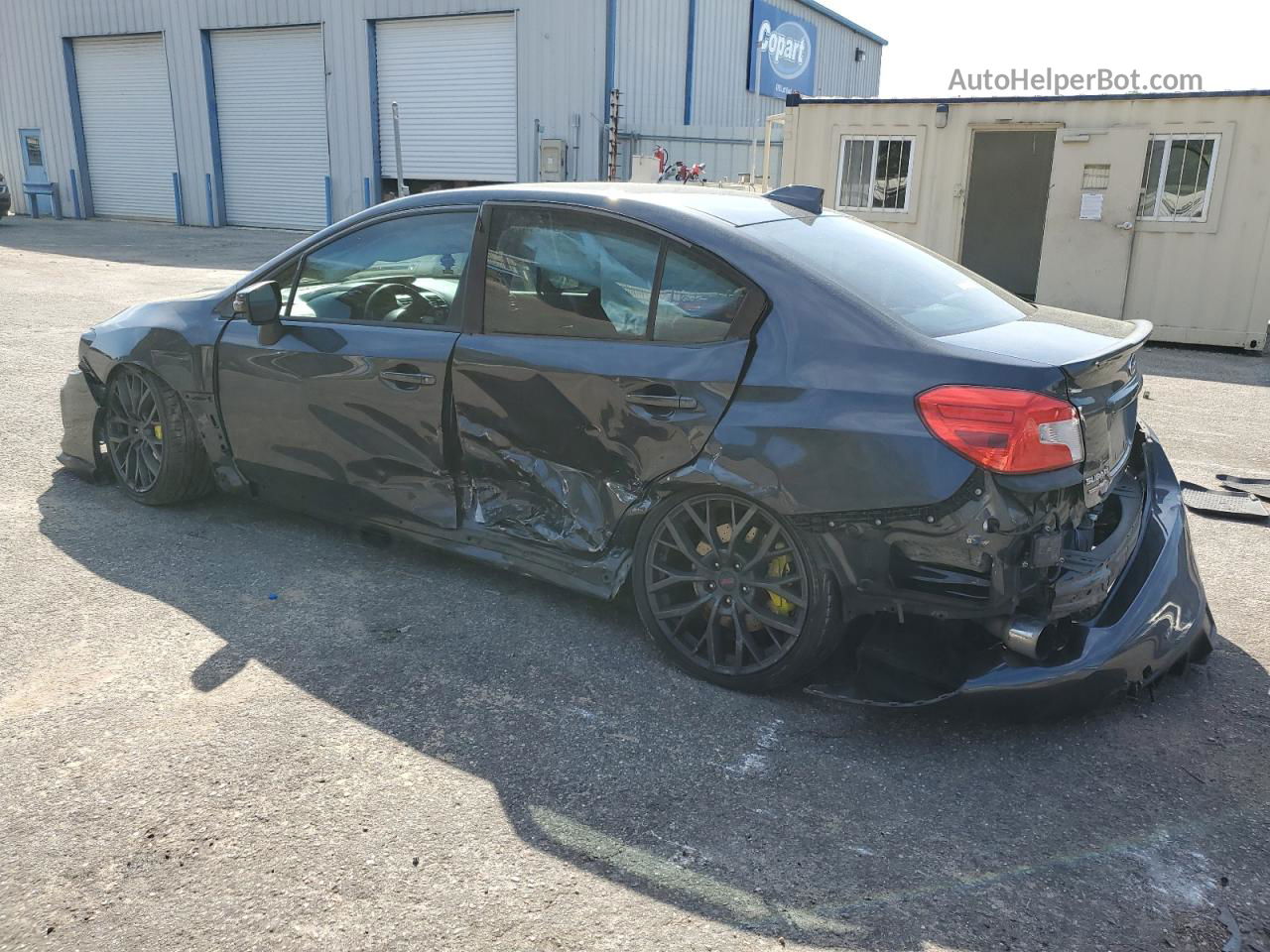 2018 Subaru Wrx Sti Limited Угольный vin: JF1VA2T6XJ9831779