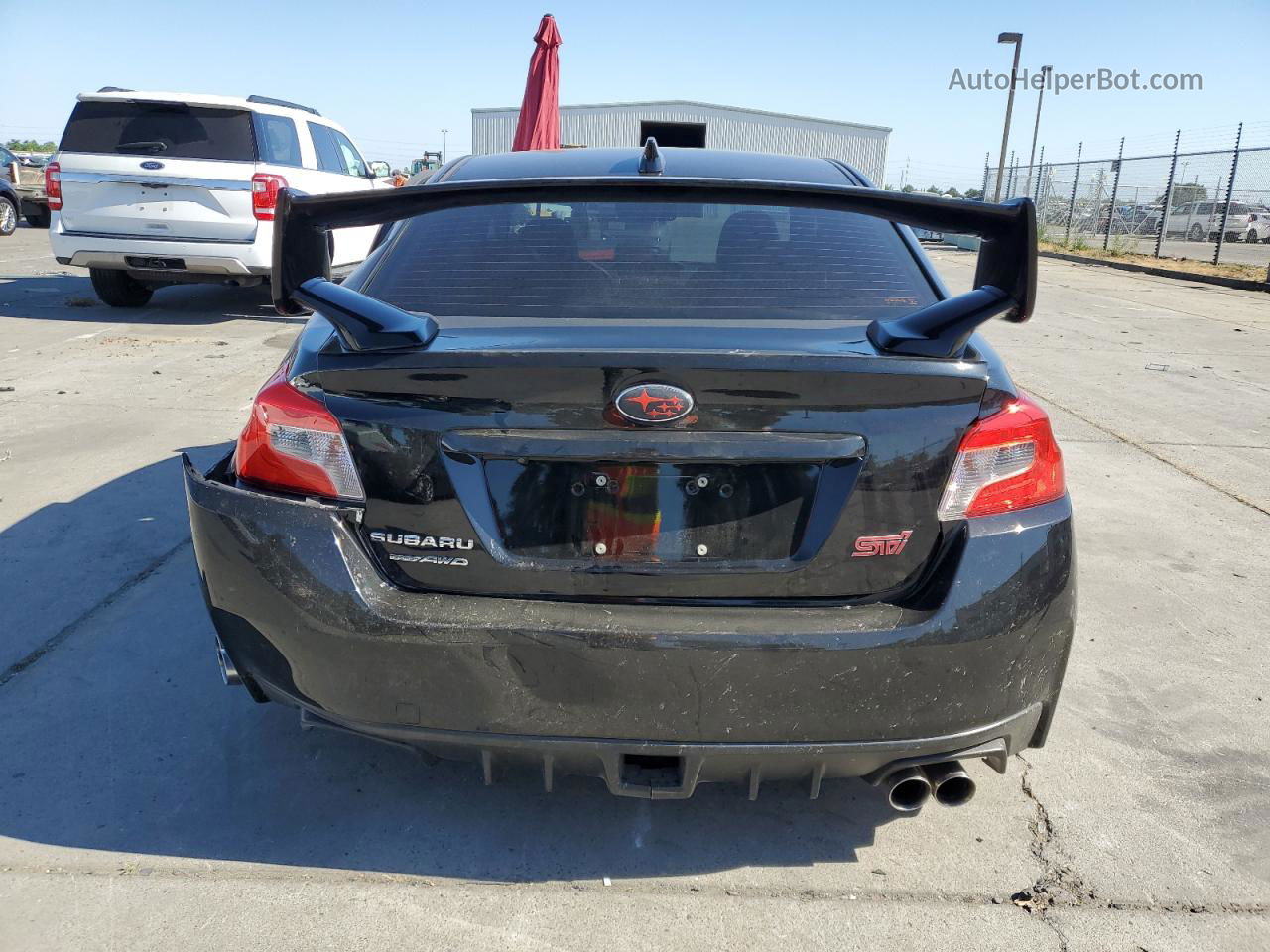 2017 Subaru Wrx Sti Черный vin: JF1VA2V61H9841317