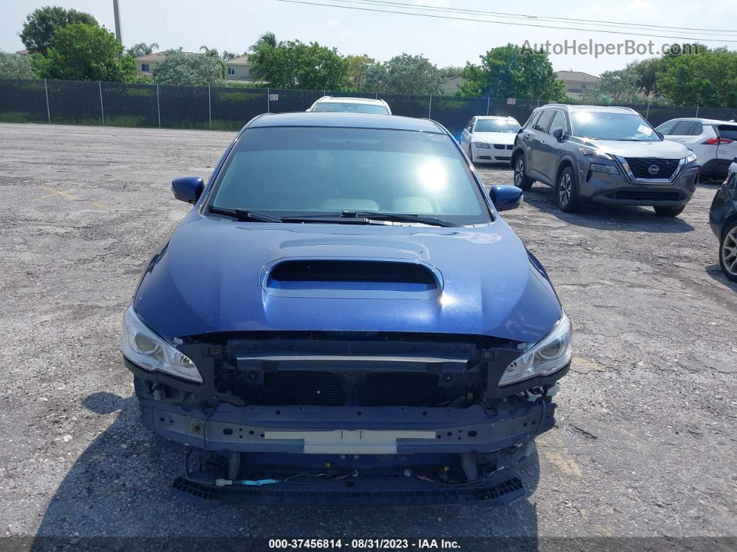 2017 Subaru Wrx Sti Blue vin: JF1VA2V62H9818340