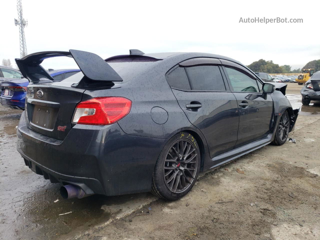 2017 Subaru Wrx Sti Charcoal vin: JF1VA2V67H9824201