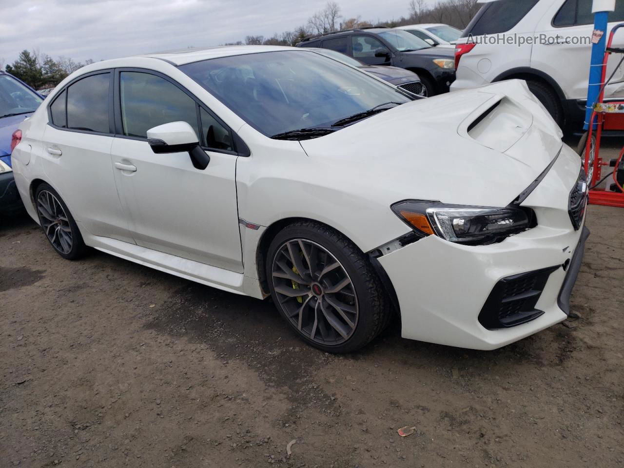 2020 Subaru Wrx Sti Limited White vin: JF1VA2V6XL9827473