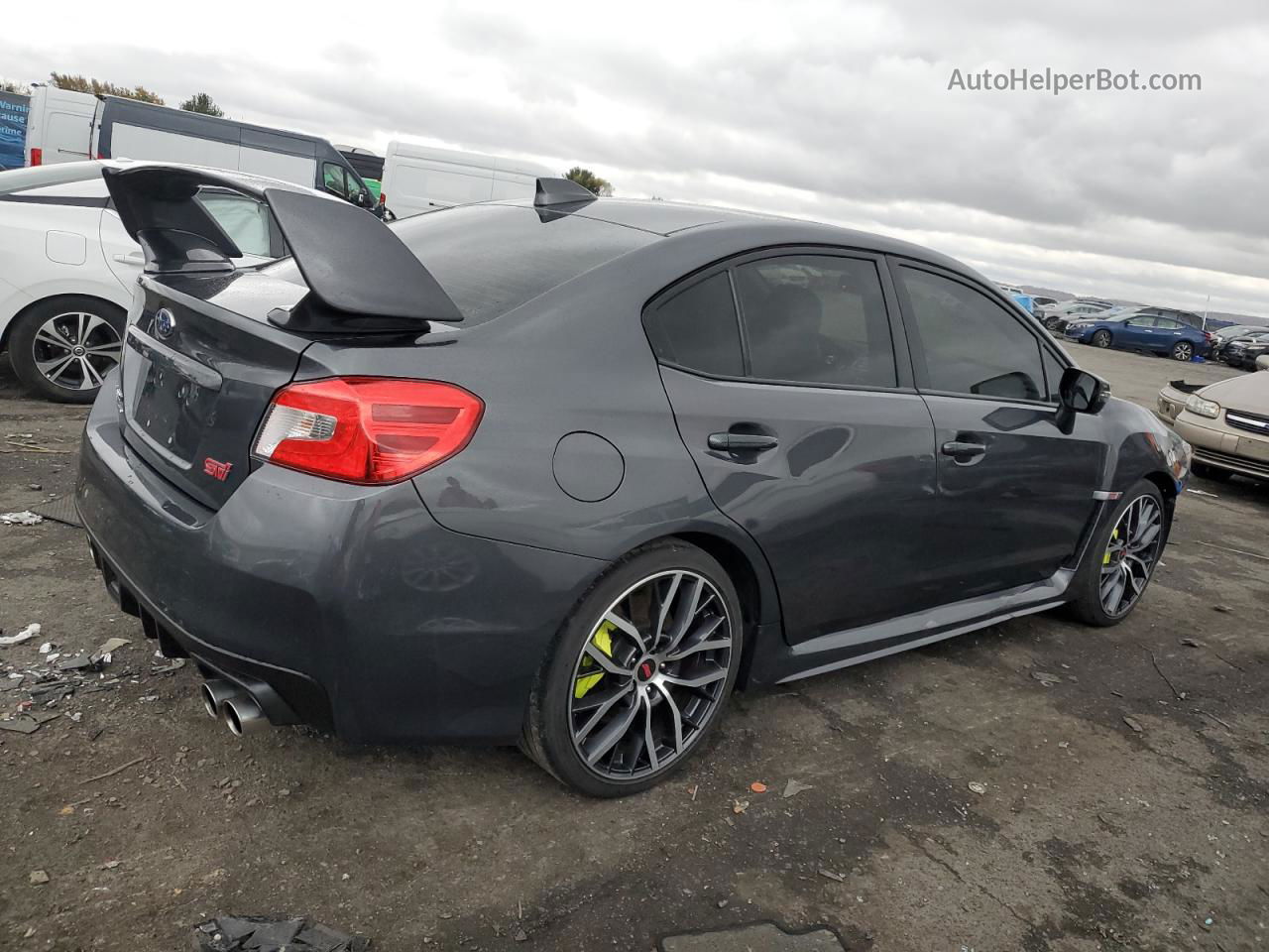 2021 Subaru Wrx Sti Limited Gray vin: JF1VA2W61M9807368