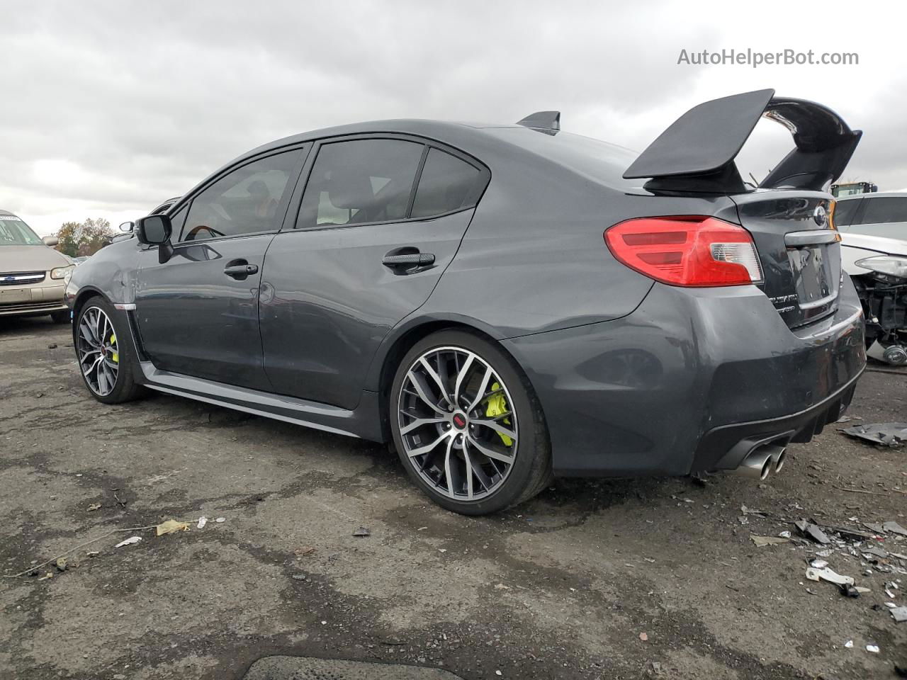 2021 Subaru Wrx Sti Limited Gray vin: JF1VA2W61M9807368