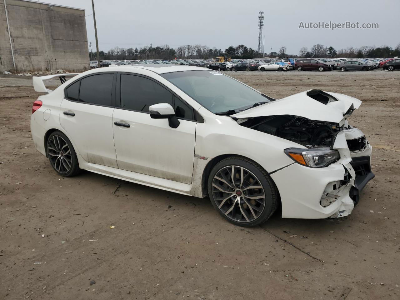 2021 Subaru Wrx Sti Limited Белый vin: JF1VA2W62M9805872