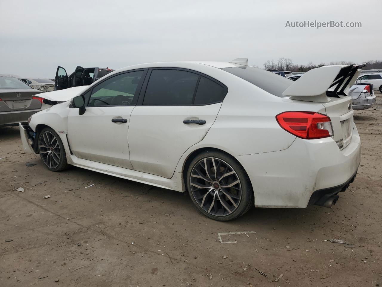 2021 Subaru Wrx Sti Limited White vin: JF1VA2W62M9805872