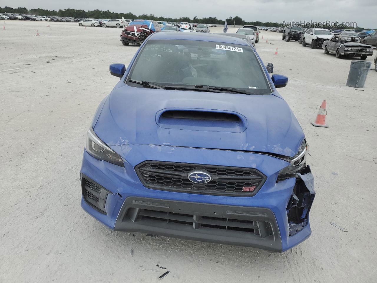 2021 Subaru Wrx Sti Limited Синий vin: JF1VA2W62M9821795