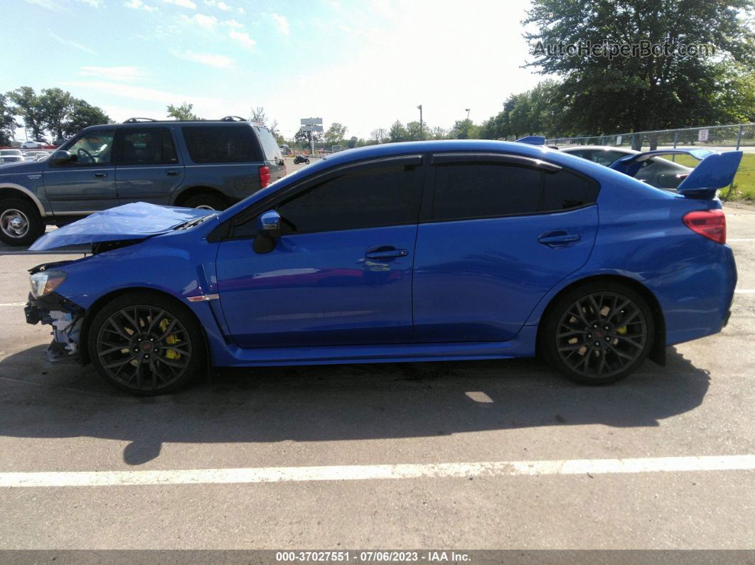 2018 Subaru Wrx Sti Limited Blue vin: JF1VA2W64J9818733