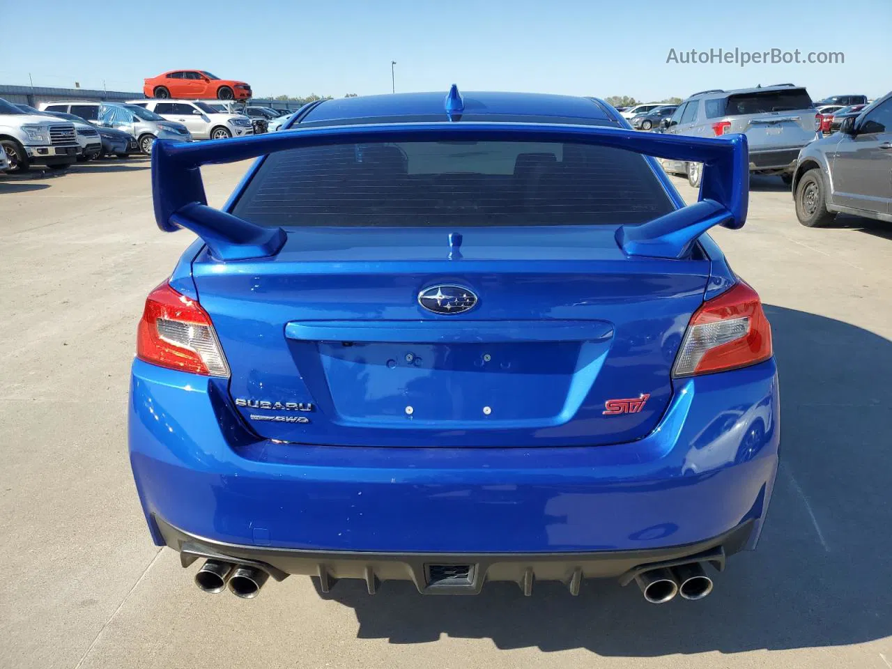 2021 Subaru Wrx Sti Limited Синий vin: JF1VA2W66M9818222