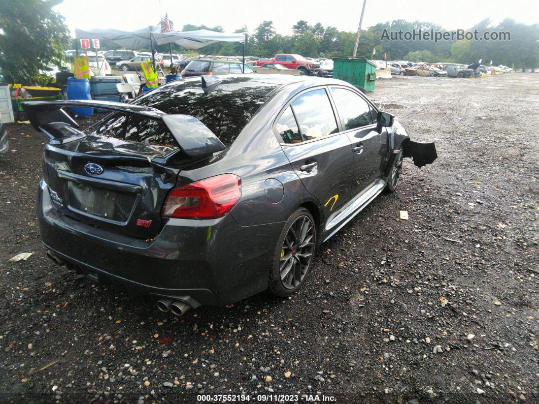 2018 Subaru Wrx Sti Limited Black vin: JF1VA2W67J9837423