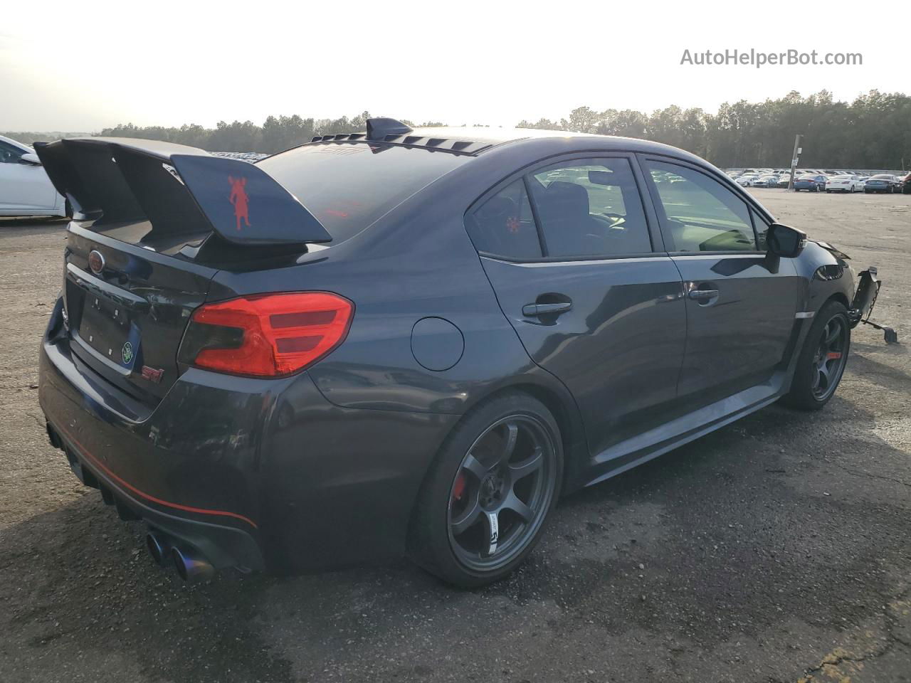 2018 Subaru Wrx Sti Limited Black vin: JF1VA2W68J9838368